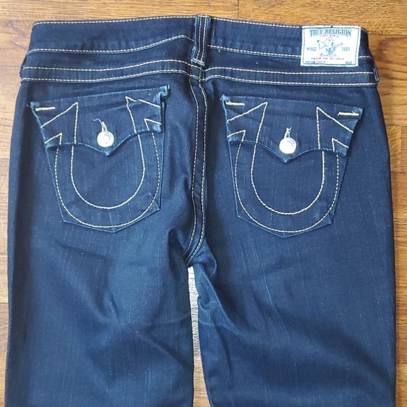 True Religion Dark Denim Jeans - Picture 5 of 7